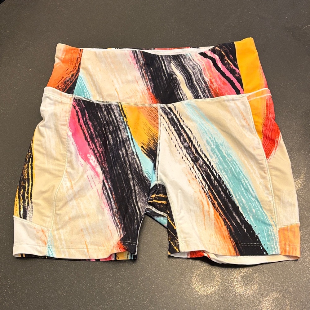 CAlia Multicolor Athletic Shorts size medium